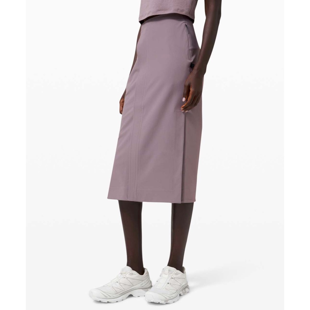 Nwt Lululemon Lab Kosaten Skirt In Lunar Rock